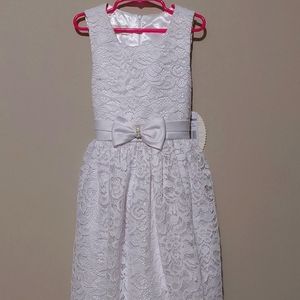 White Dress Size 10